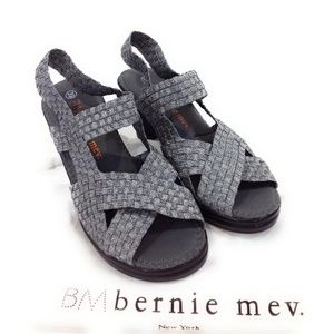 bernie mev Lizette Sandals with Heel Pewter